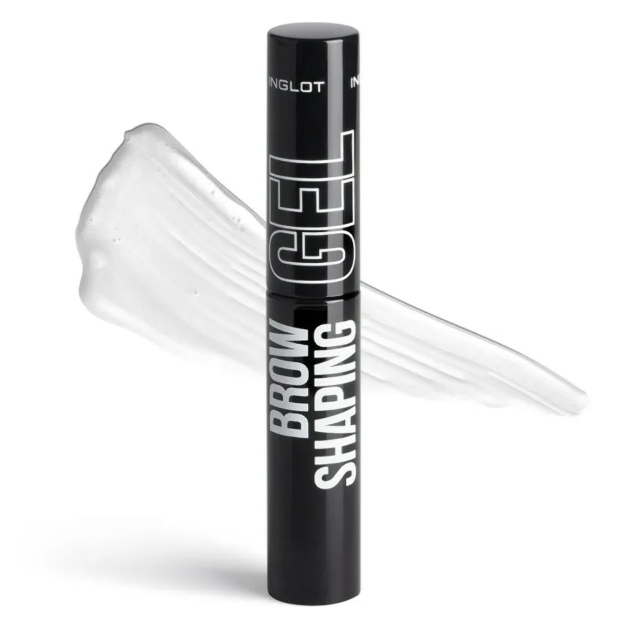 INGLOT Brow Shaping Gel, Gel fijador de cejas transparente, Da forma y fija consiguiendo un acabo natural, Waterproof. 4ml