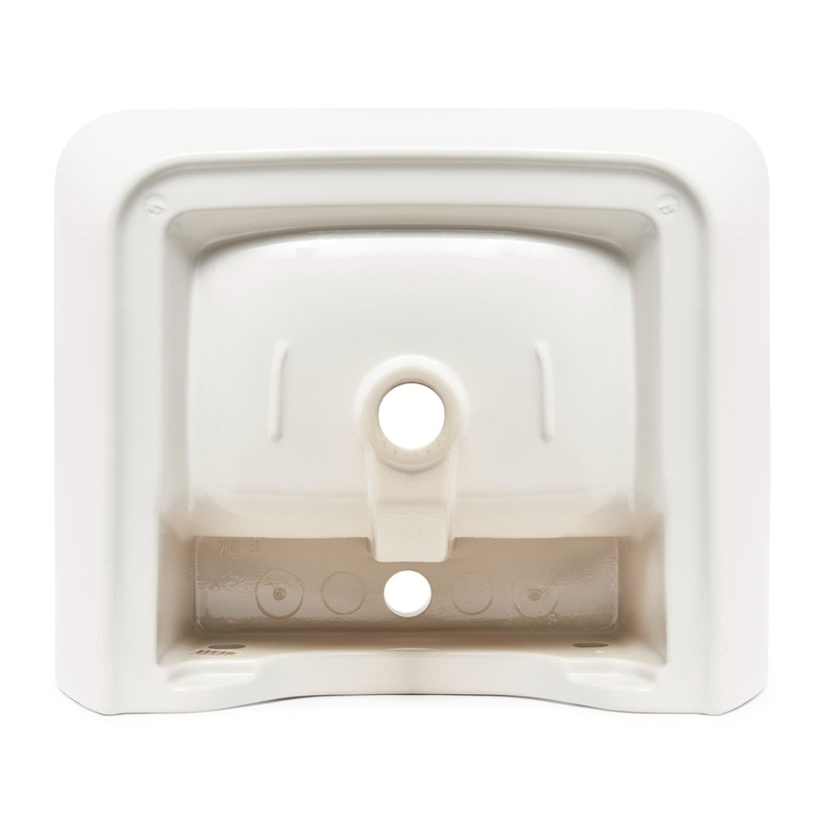 Lavabo VitrA Integra 55x45 cm trou pour mitigeur au milieu (7049-003-0001)