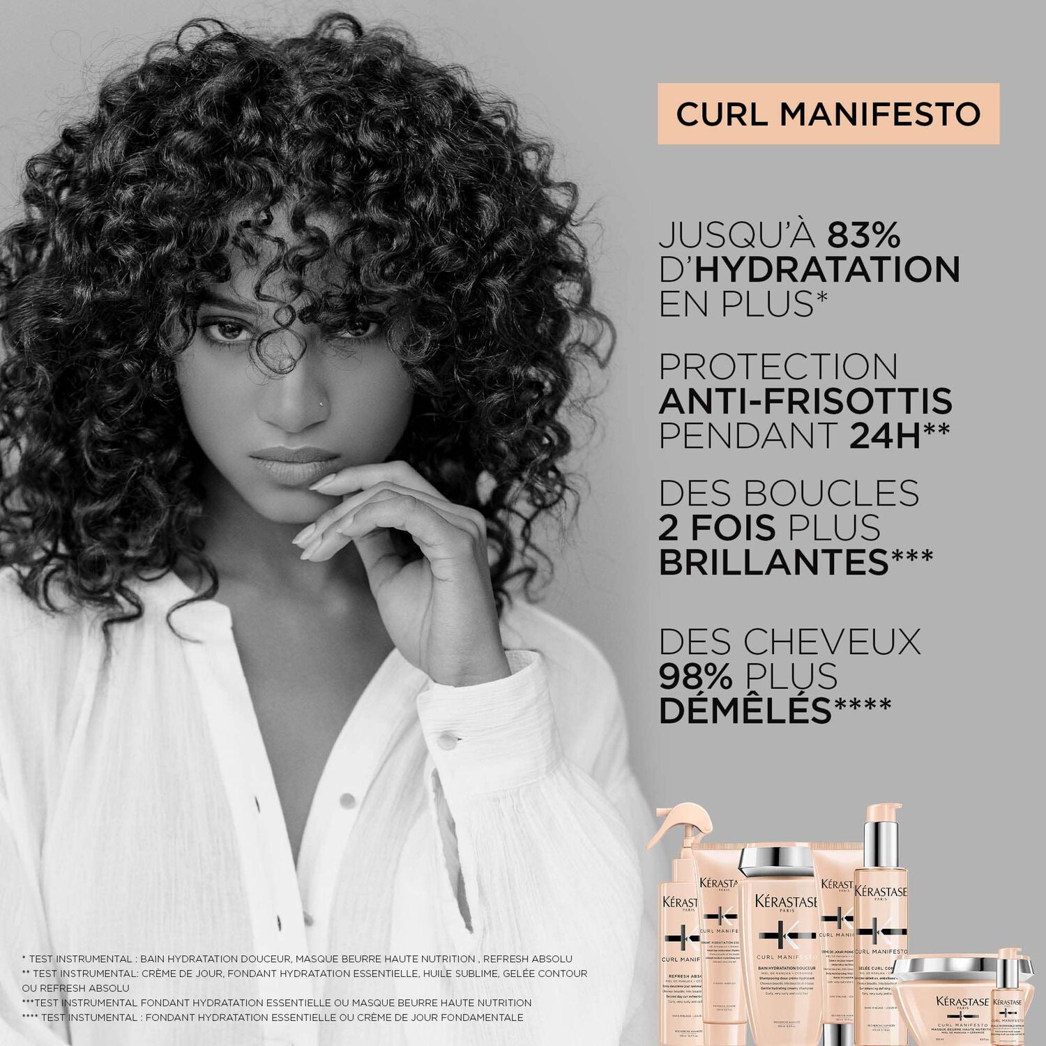 Curl Manifesto - Masque nourrissant pour cheveux bouclés, frisés, crépus 200 ml