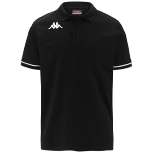 Kappa - Polos Hombre Negro - Kappa4Training Barli