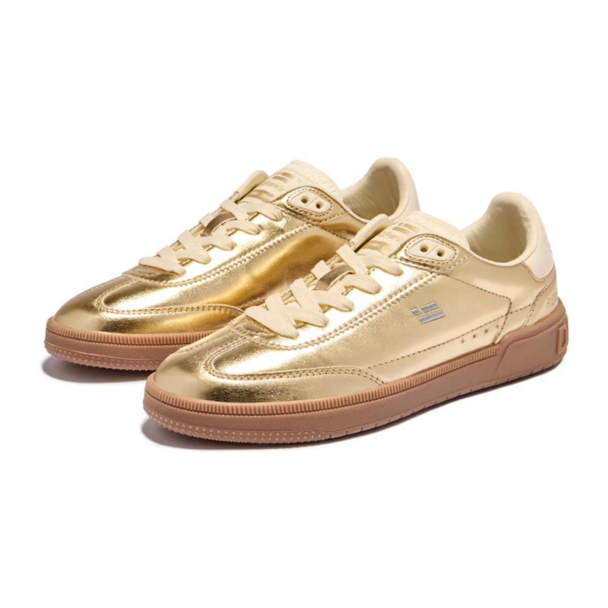 Zapatillas Bajas de Mujer Rebel Met Oro