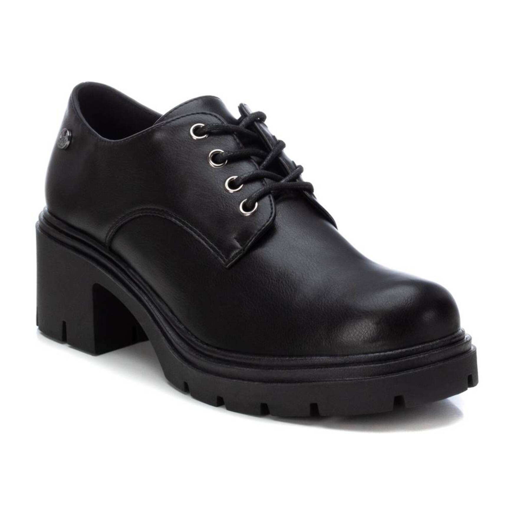 Zapato blucher/derby negro