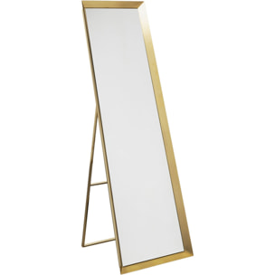 Miroir sur pied Arezzo doré 160x53cm Kare Design