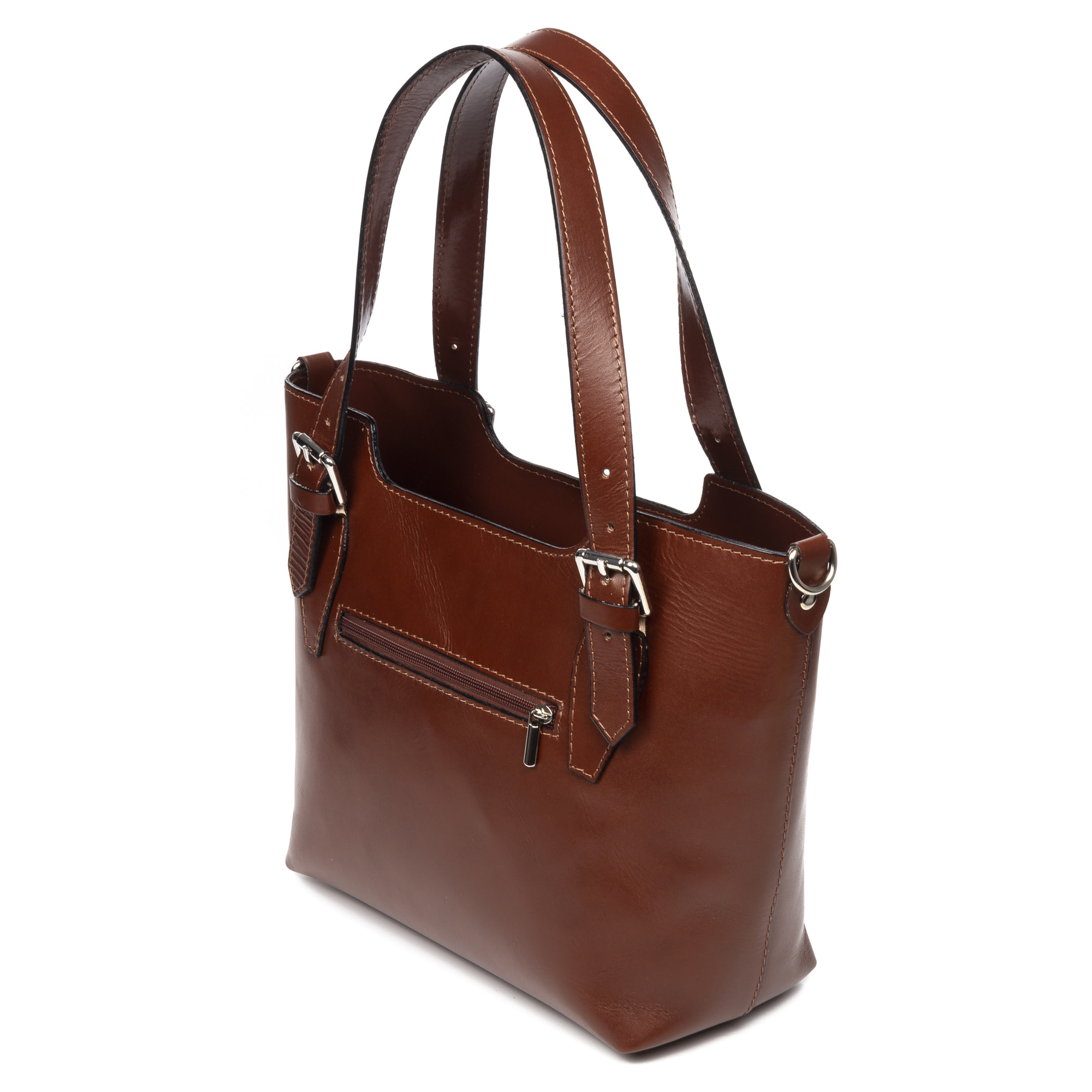 Borsa Tote da Donna Arezzo. Vera Pelle Tamponato