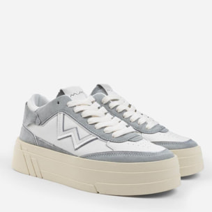 Zapatillas deportivas  -  RIVER ACERO  - Multicolor - 4.5 cm