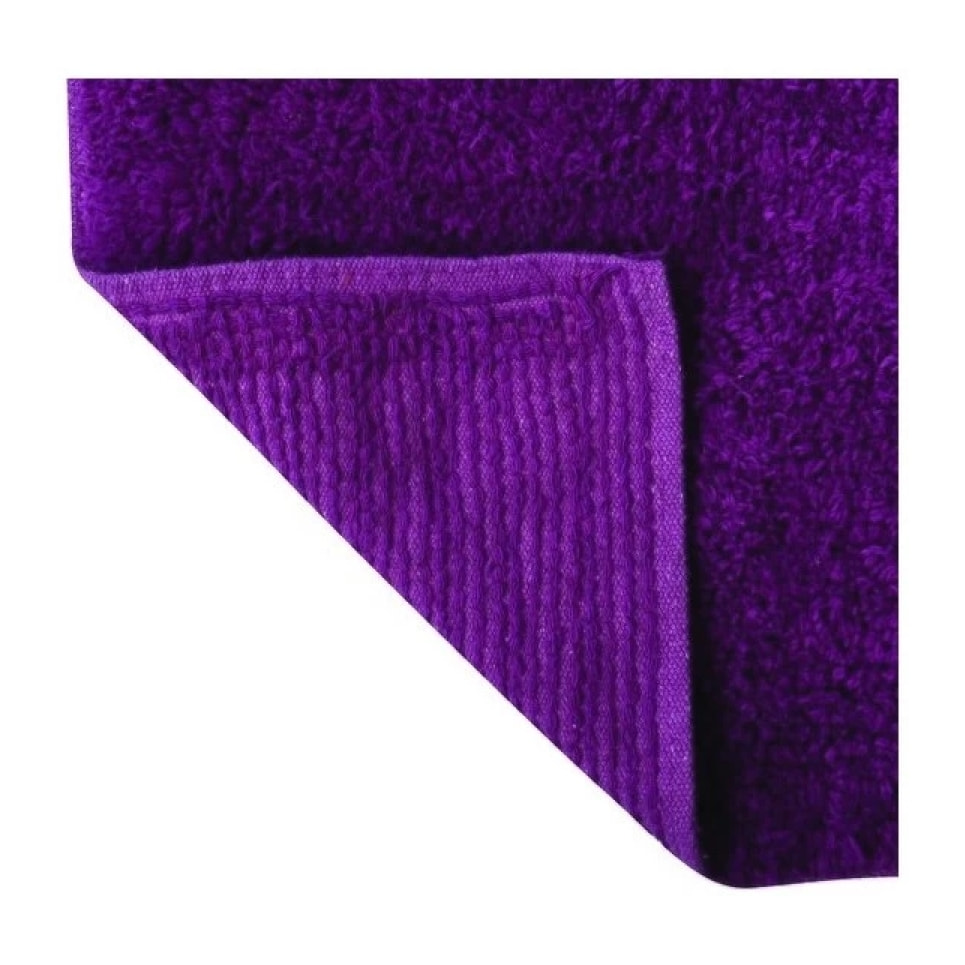 Tapis de bain Coton 45x70cm Violet MSV