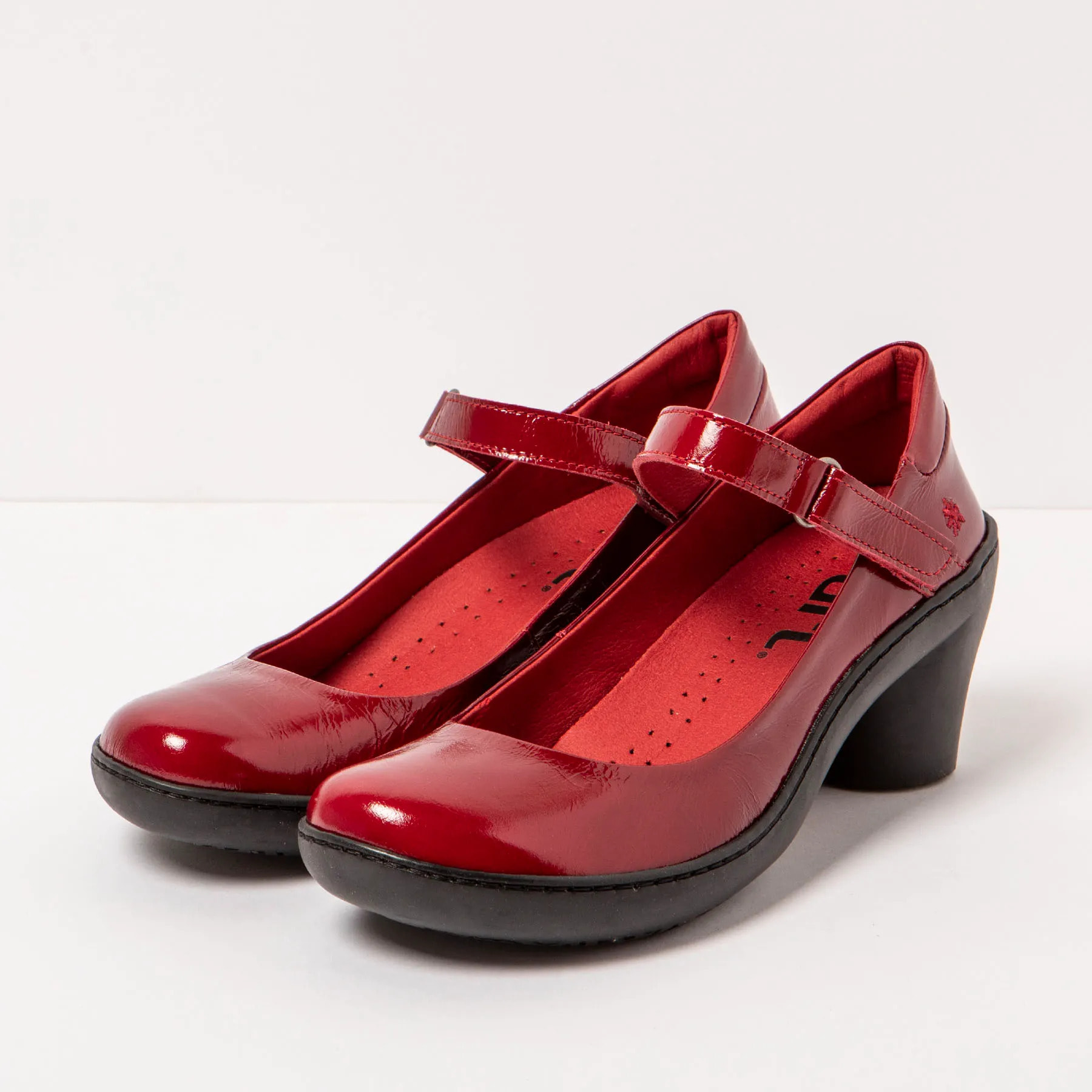 Zapatos con tacón 1440 PATENT FLASH RED/ ALFAMA color Red