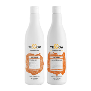 ALFAPARF Yellow Kit Repair Shampoo 500ml + Conditioner 500ml