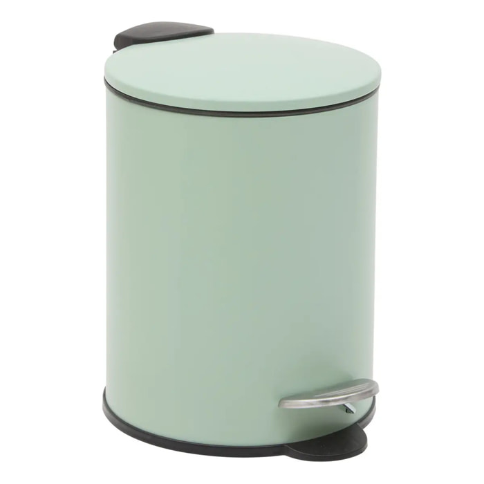 Poubelle Colorama ronde 2,7L vert céladon