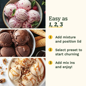 Sorbetière CUISINART ICE90E Machine à glace et à gelato