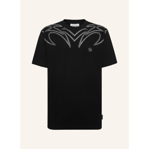 PHILIPP PLEIN Camiseta de cuello redondo y manga corta