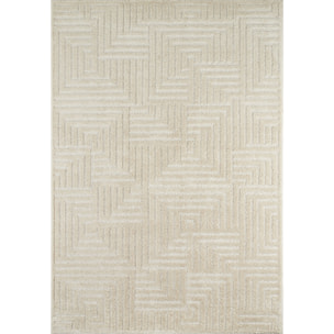 HARMONY - Tapis moderne géométrique avec poils en relief