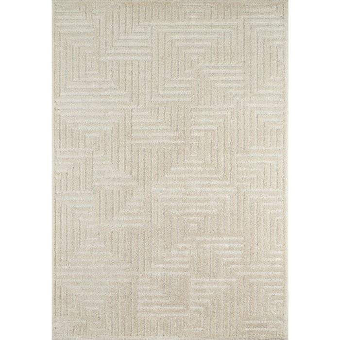 HARMONY - Tapis moderne géométrique avec poils en relief