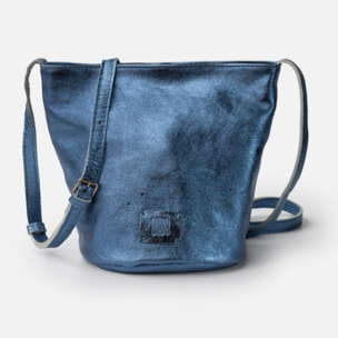 Bandolera BIBA Chester Smog de piel