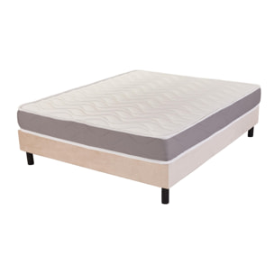 Materasso MemoryFoam 2 Strati Ipertaspirante 160x190x20