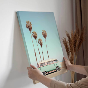 Tableau paysage mer Van sur Venice beach Toile imprimée
