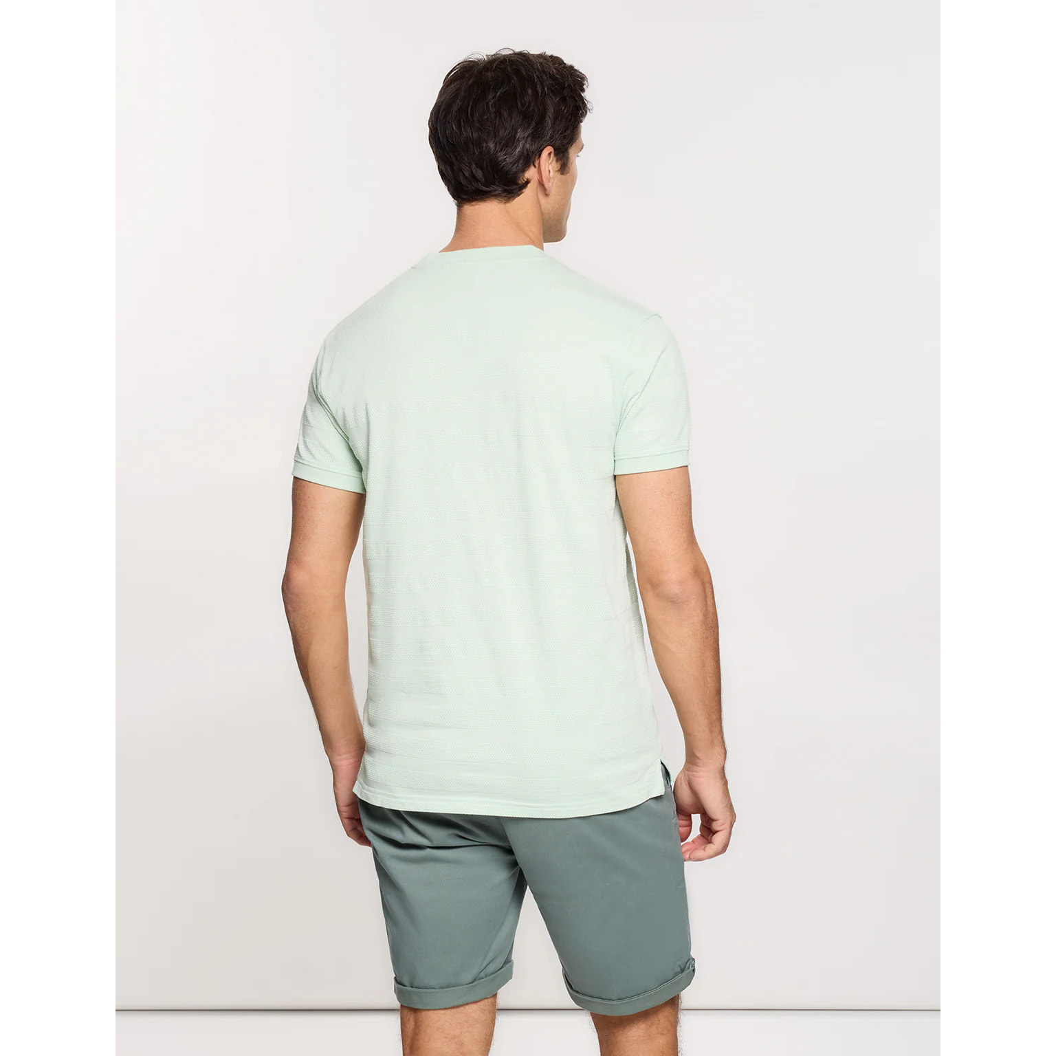 Camiseta Manga Corta Verde Agua - Nicoya