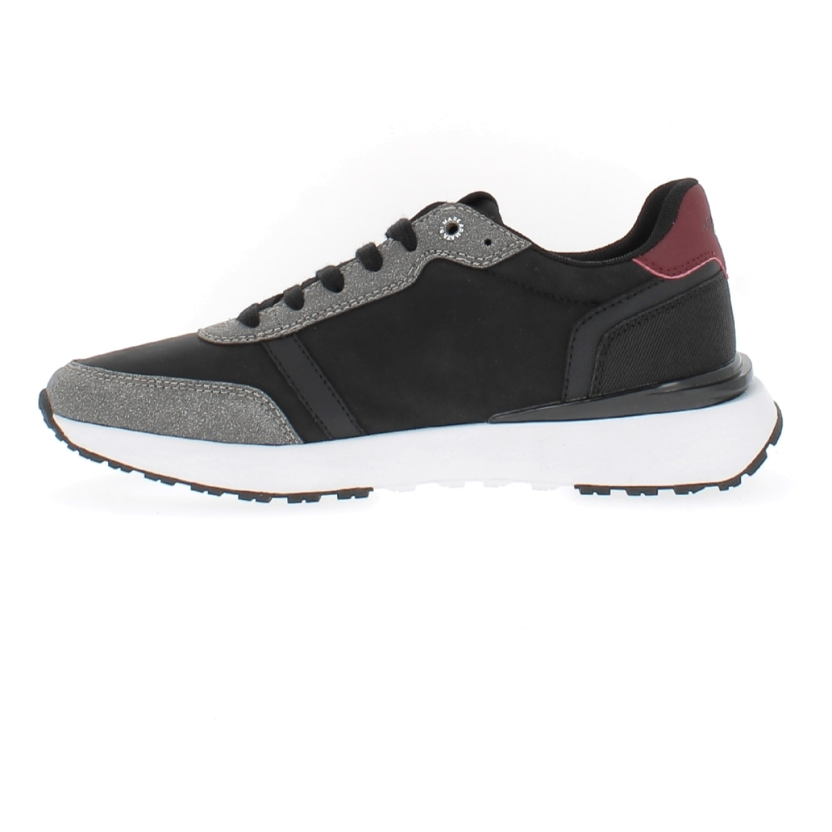 Armata di Mare Scarpe Uomo Sneakers Casual Stringate con Soletta Rimovibile in Memory Foam AMU W23D438 Dk Grey Black