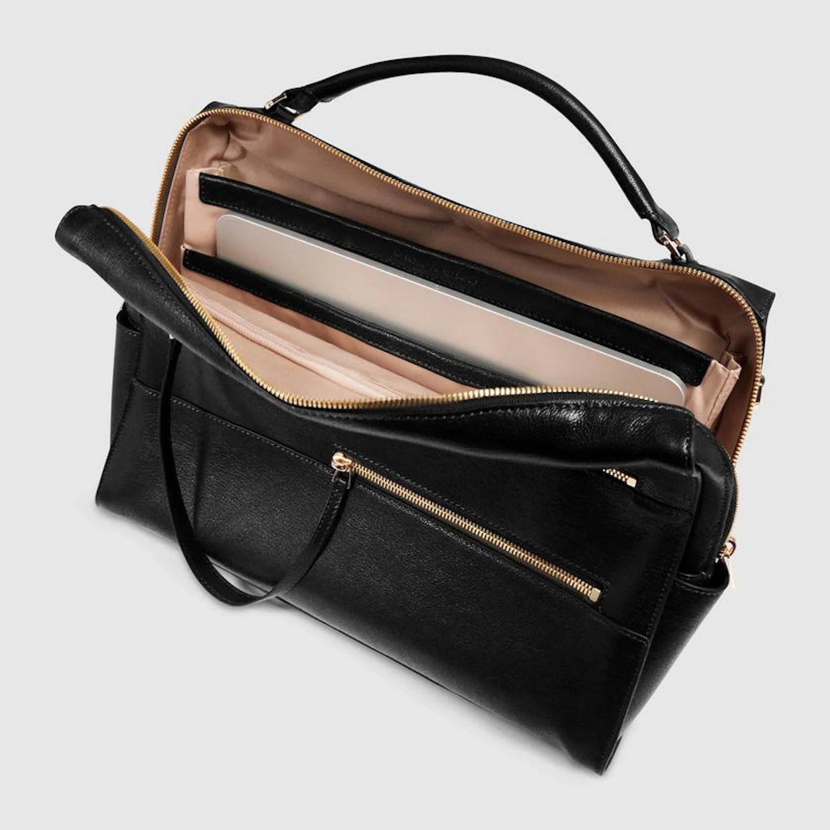 Piquadro Borsa da ufficio porta pc e porta iPad® con protezioni antiurto e anti RFID