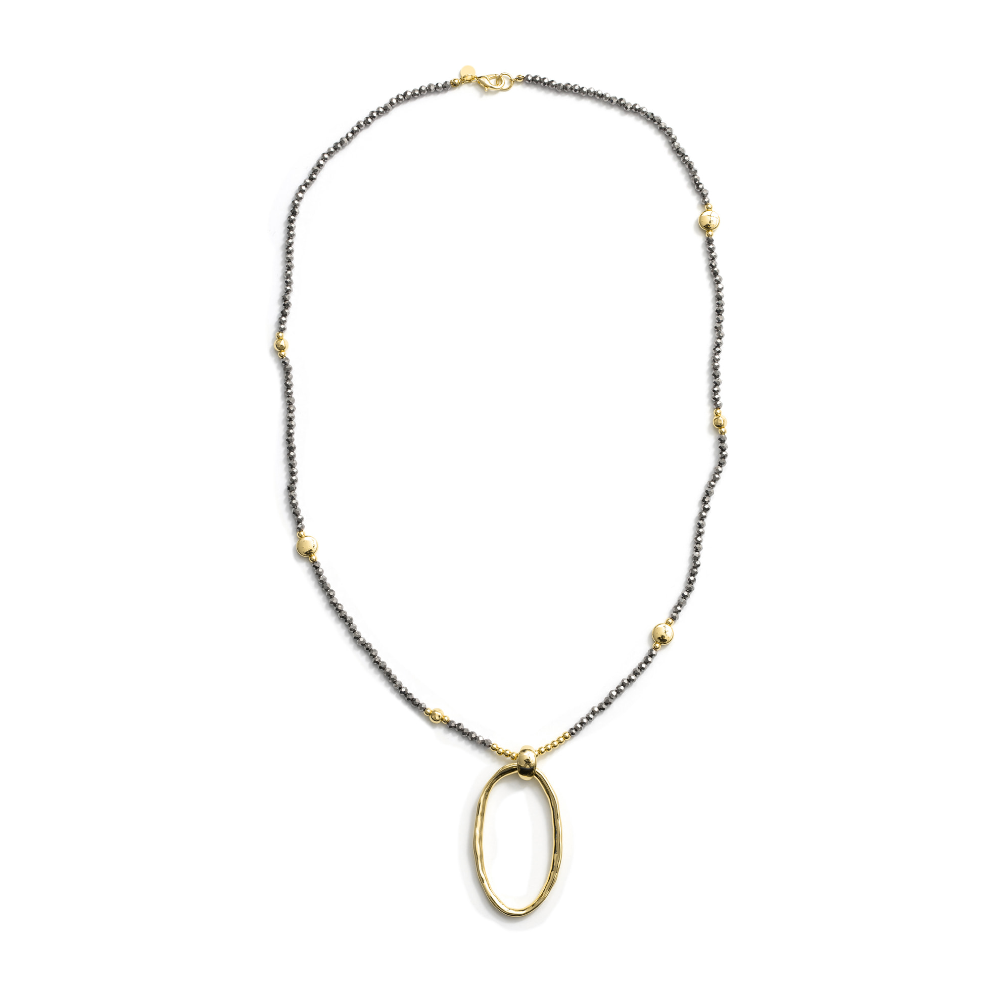 Collar Muqar acabado oro amarillo 18k