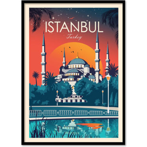 Affiche - Istanbul - Studio Inception