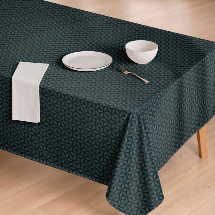 Mantel antimanchas TRAMUNTANA PETROLEO - 100% algodón