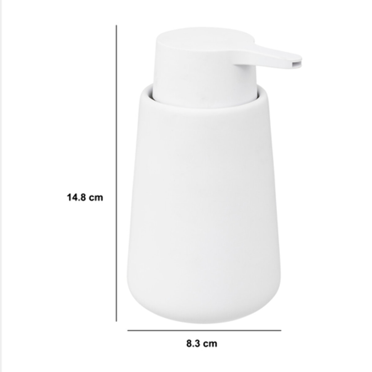 Distributeur à savon 250ml Blanc coton Colorama