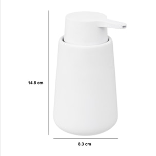 Distributeur à savon 250ml Blanc coton Colorama