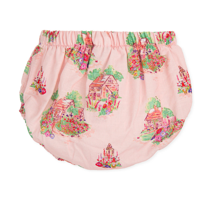 Pantalón bombacho - Fresa