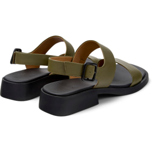 Sandalias - CAMPER Dana - Verde - Cuero liso