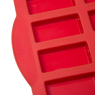 Moule 20 financiers silicone- Rouge Silicone Pro