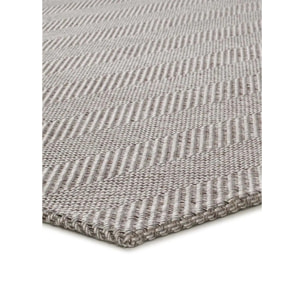 ESPIGA Alfombra lisa lavable en color gris, varias medidas disponibles