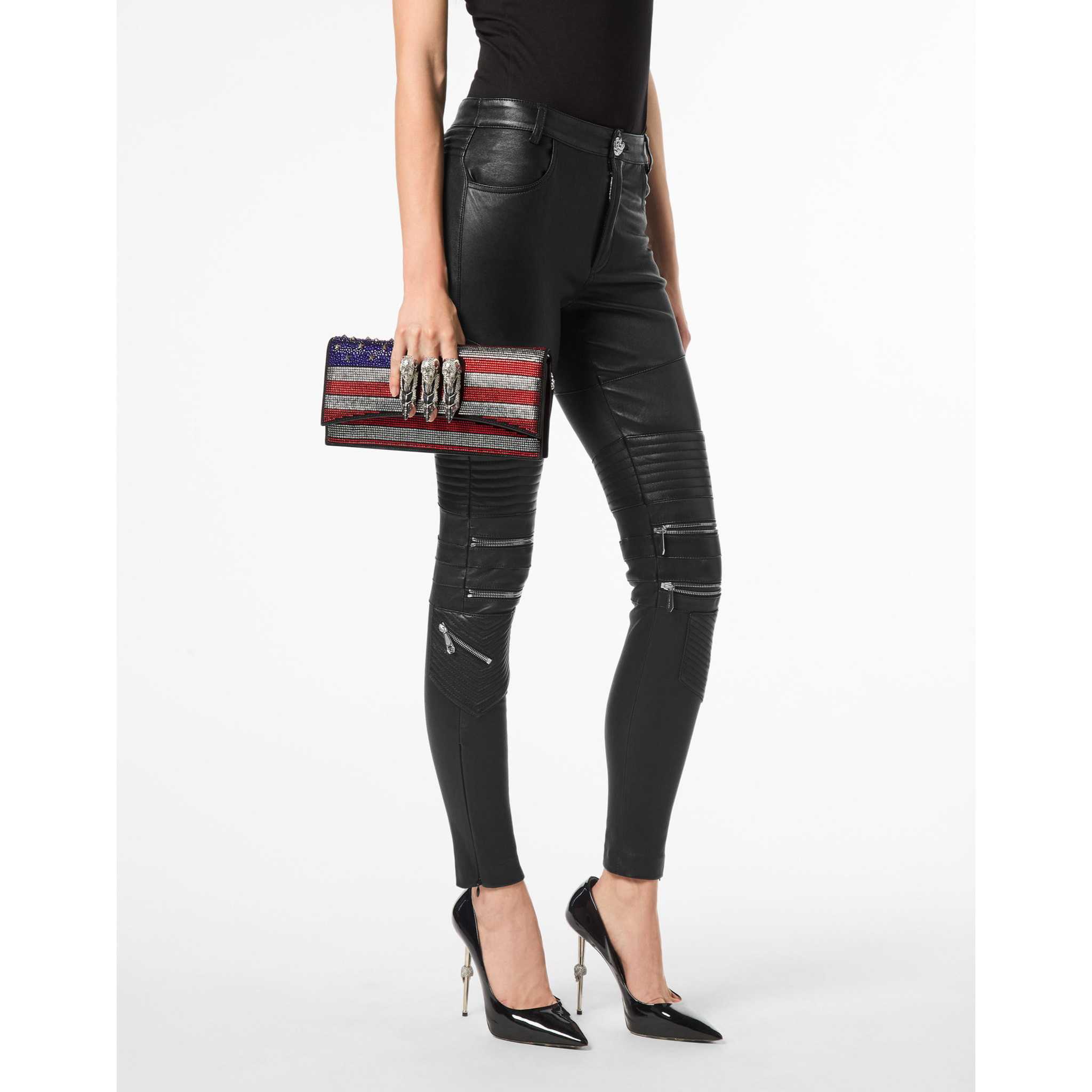 PHILIPP PLEIN Clutch EAGLE