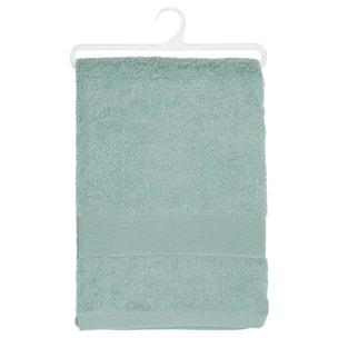 Serviette invité "Essentiel" - coton 450 gr/m² - bleu givre 30x50 cm