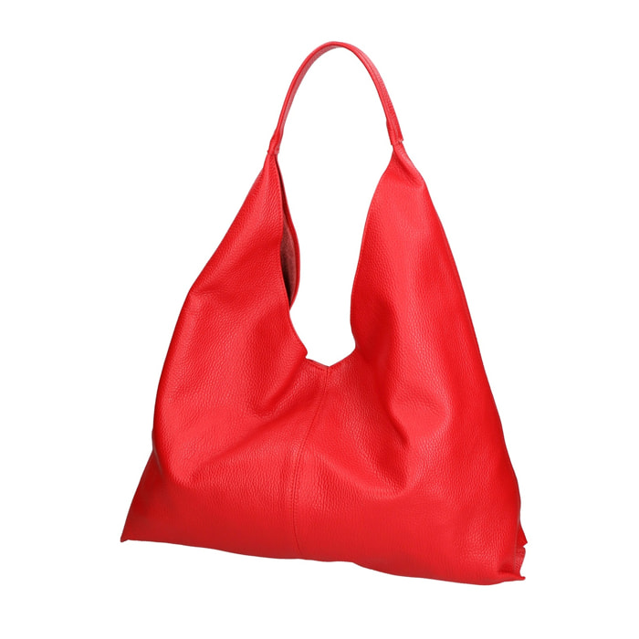 Borsa a spalla da donna - Modello Ginger - Vera pelle - 25.0 x 14.0 x 13.0 cm