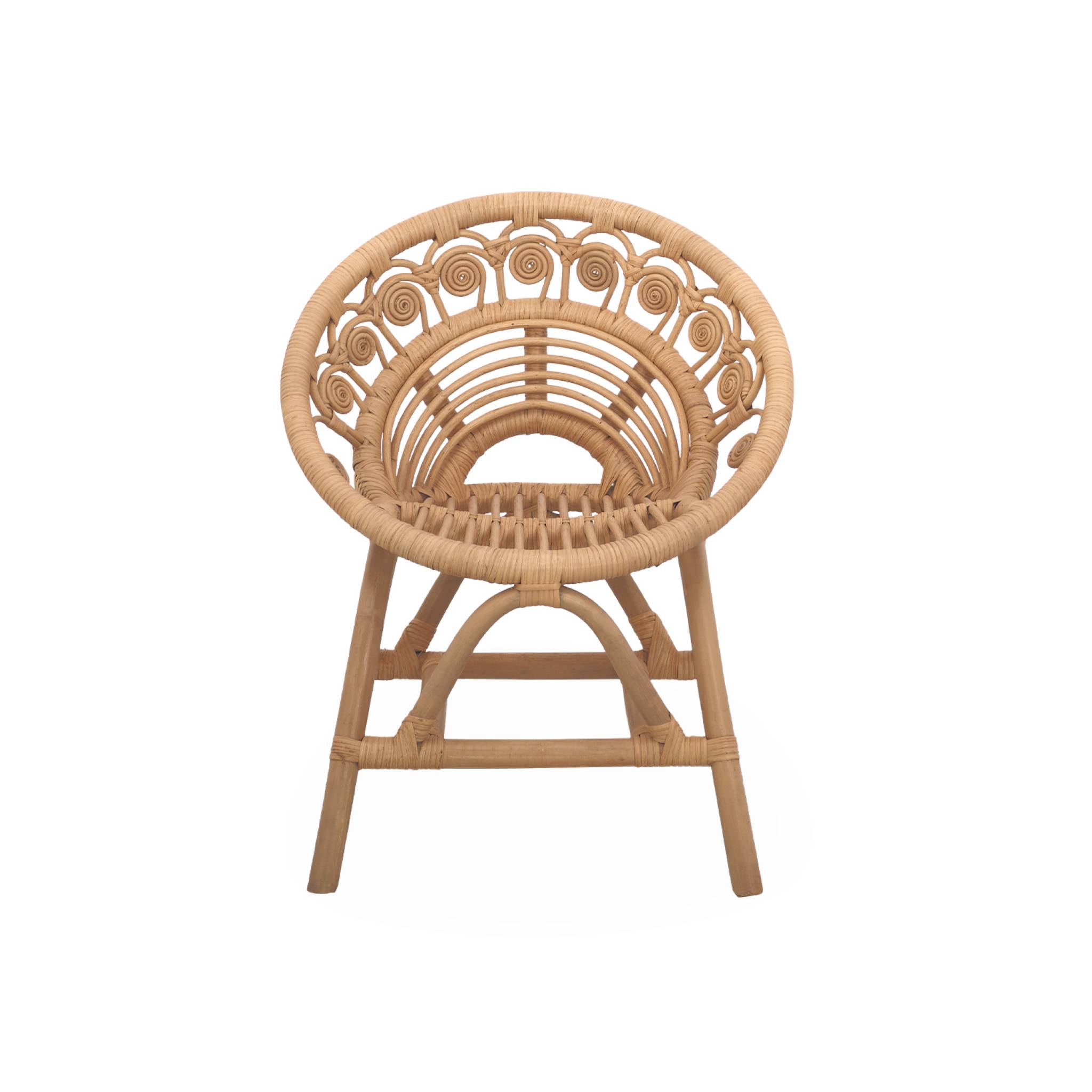 Chaise enfant en rotin Alice
