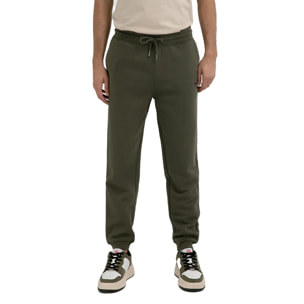 Pantalón Largo Logo Jogger en Khaki D.Franklin