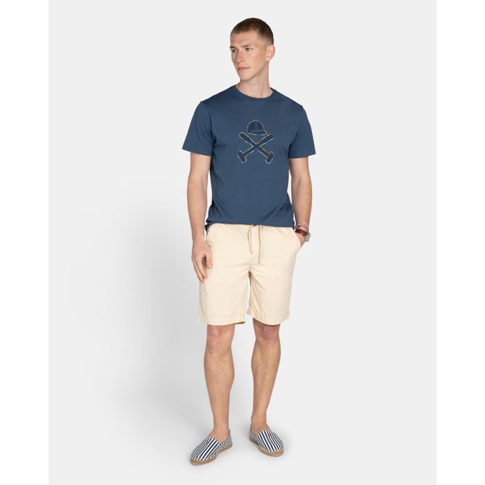 CAMISETA STITCHING LOGO