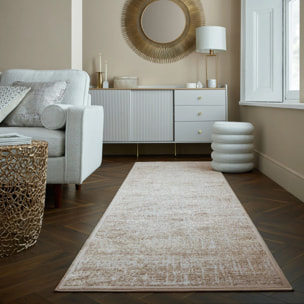 Tapis de couloir TRACE Champagne