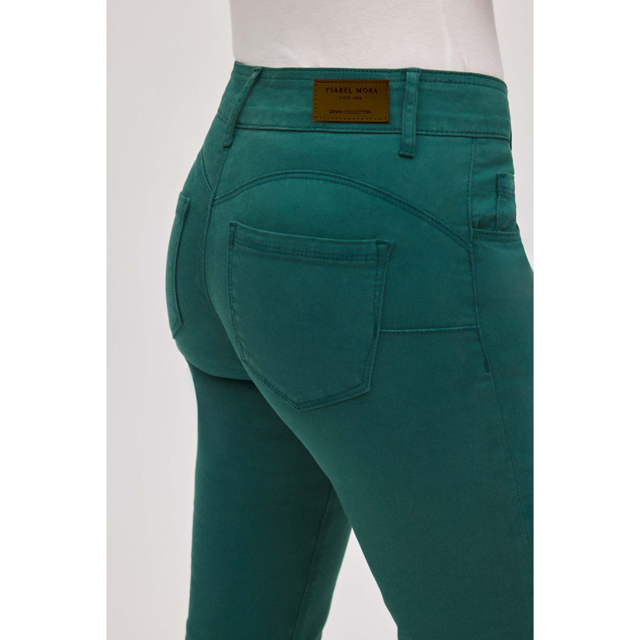 Jeans skinny push-up verdi