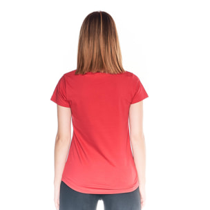 T-shirt da donna maniche corte 'L' College