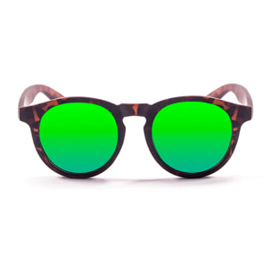 Gafas de sol PALO ALTO NEWPORT - Demi marrón / Revo verde