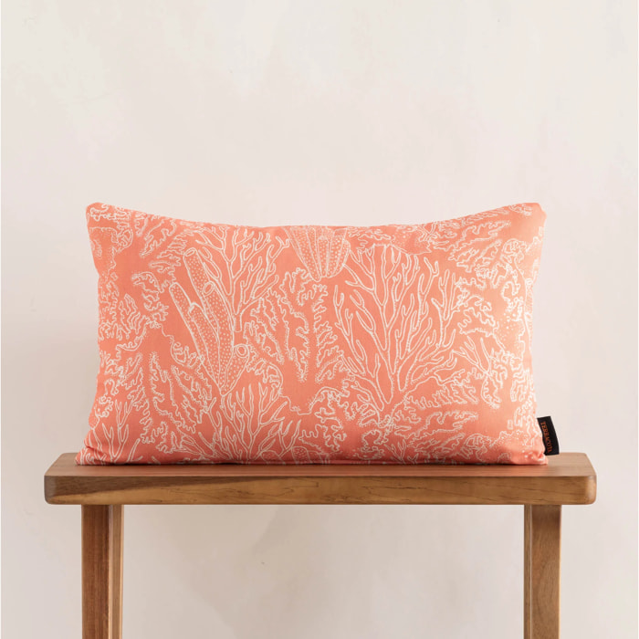 Housse de coussin en 100% coton 30x50 cm Begur Corail C