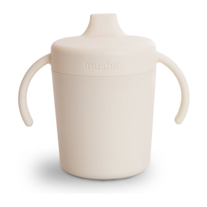 Mushie Taza Didáctica Con Asas Solid