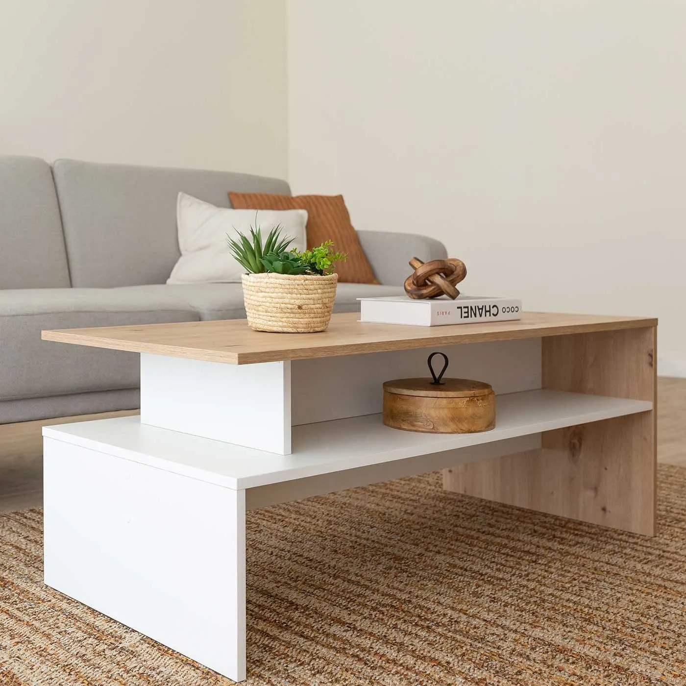 Table basse coimbra 108x43cm