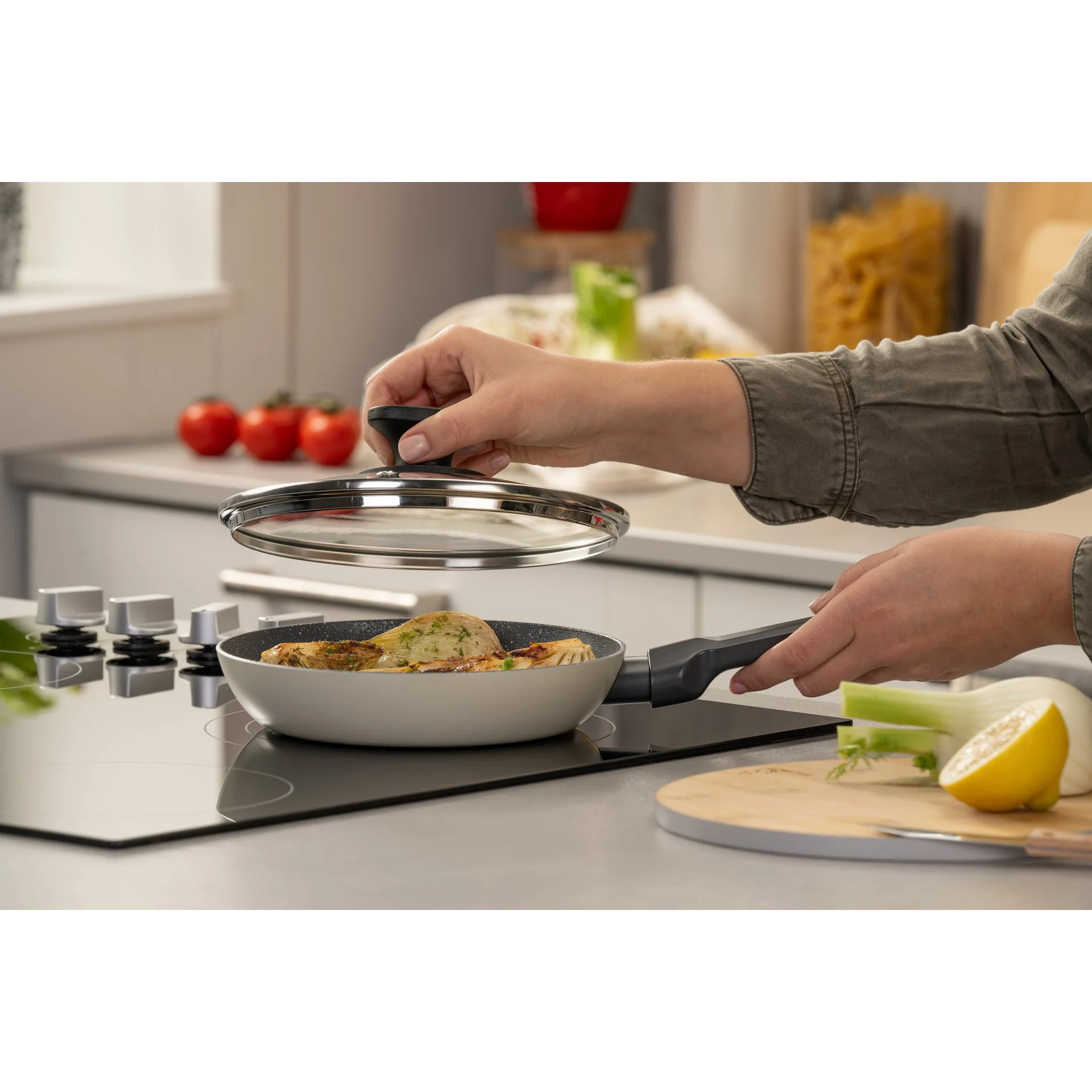 Couvercle de cuisson en verre 20 cm Fackelmann