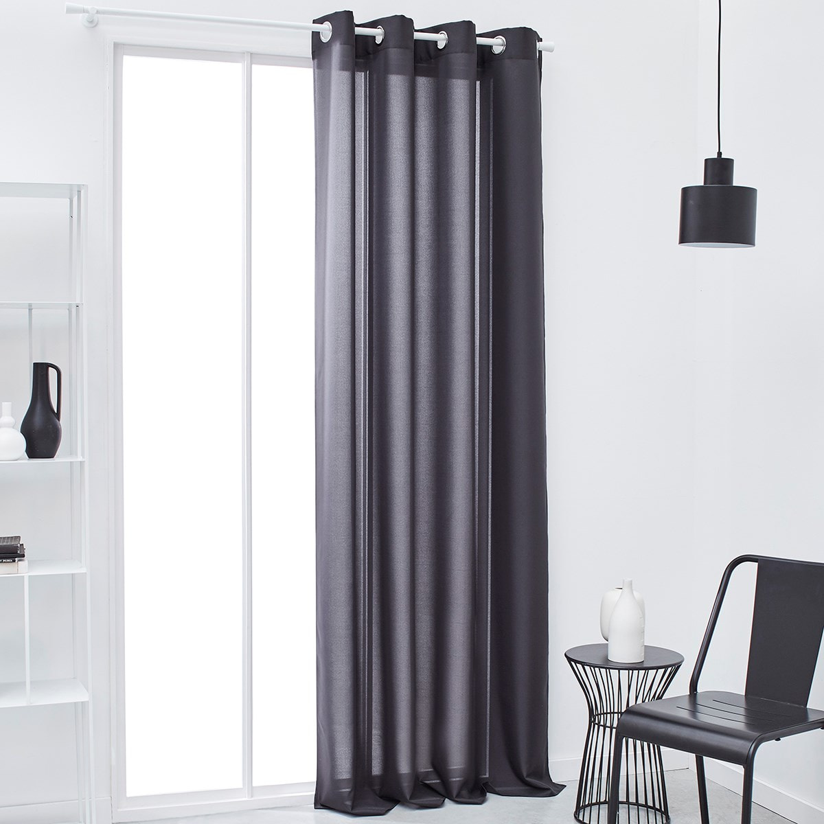 Rideau ESSENTIAL gris anthracite