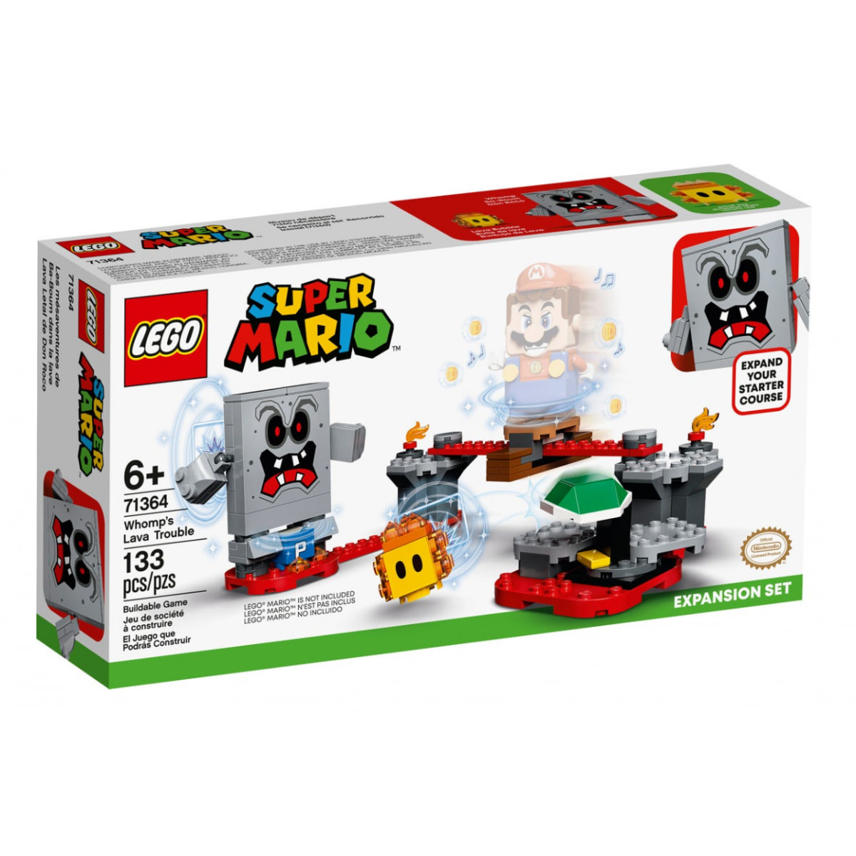 LEGO SUPER MARIO 71364 - GUAI CON LA LAVA DI WOMP PACK ESPANSIONE