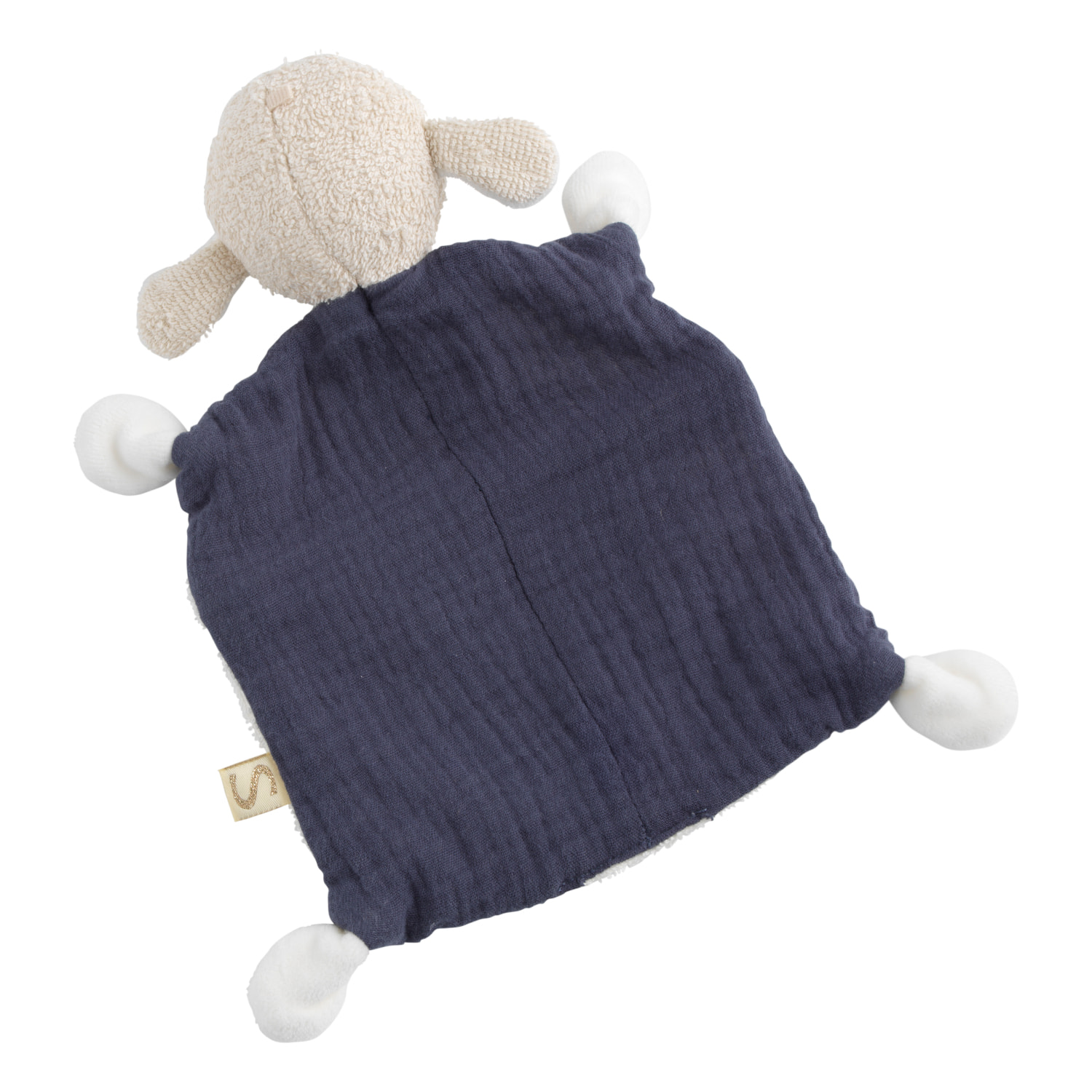 Doudou mouchoir en coton bio