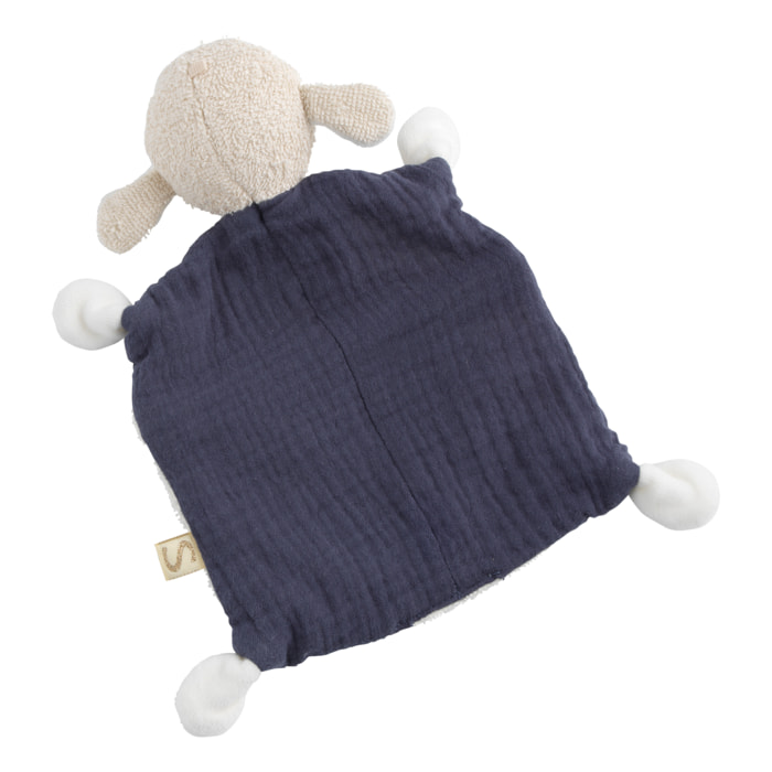 Doudou mouchoir en coton bio